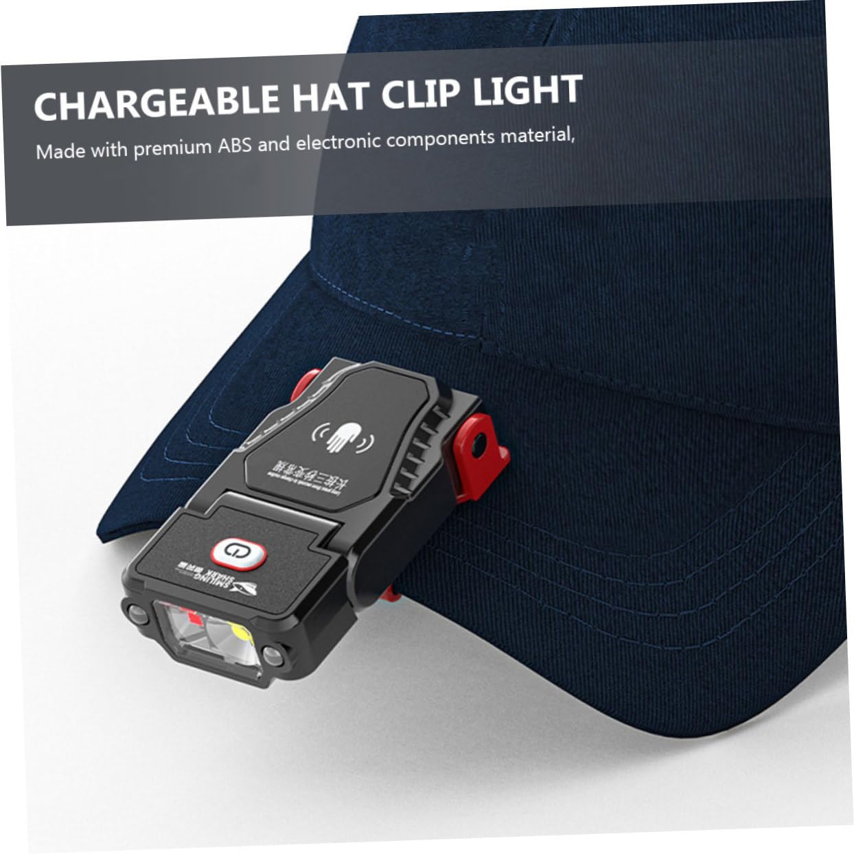 PAMINGONO hat clip light as compact emergency illumination.