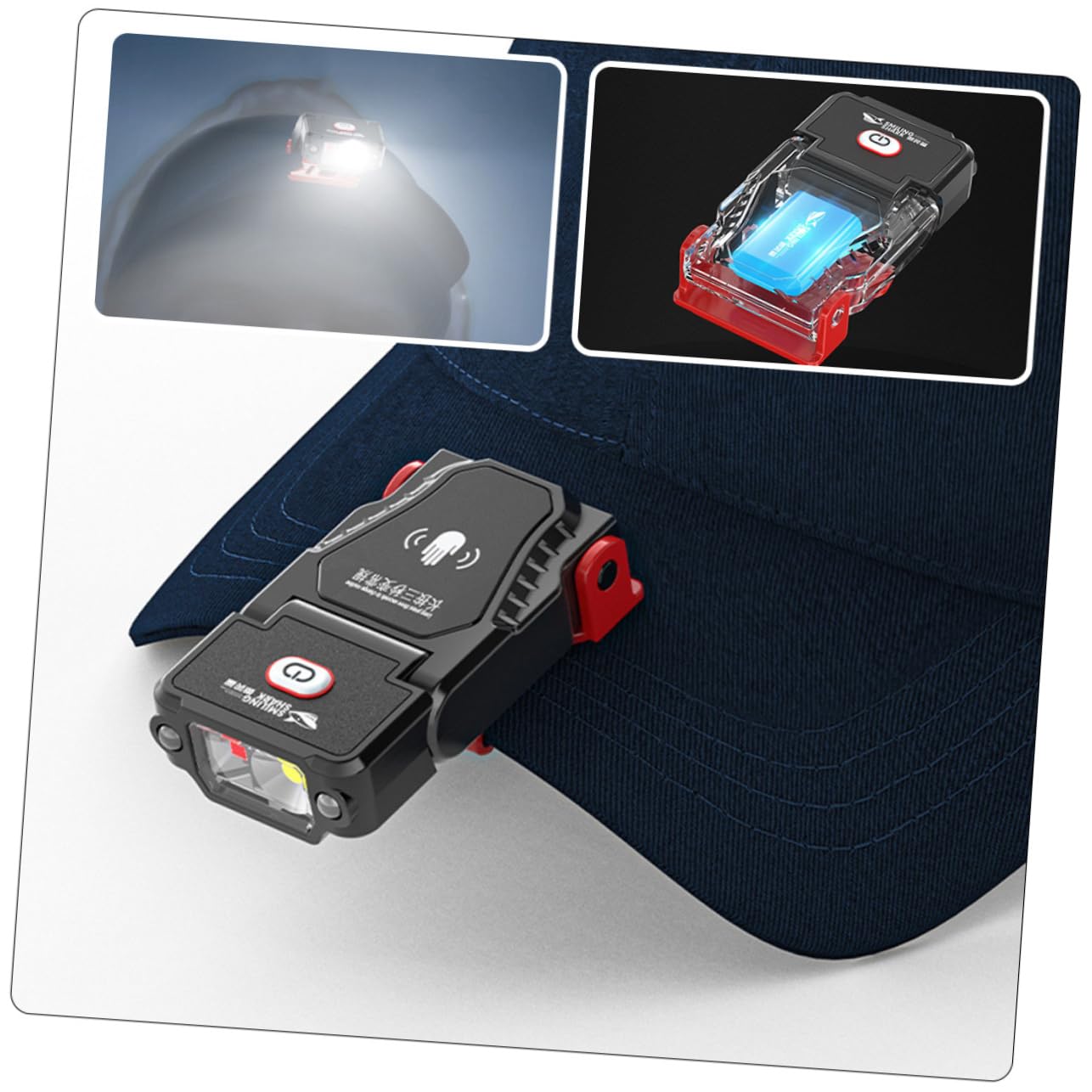 PAMINGONO clip-on light for quick outdoor setup.