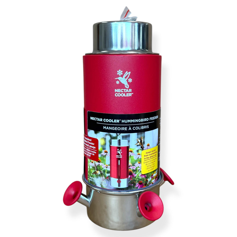 Panacea insulated double-wall design preserves nectar freshness in warm weather.