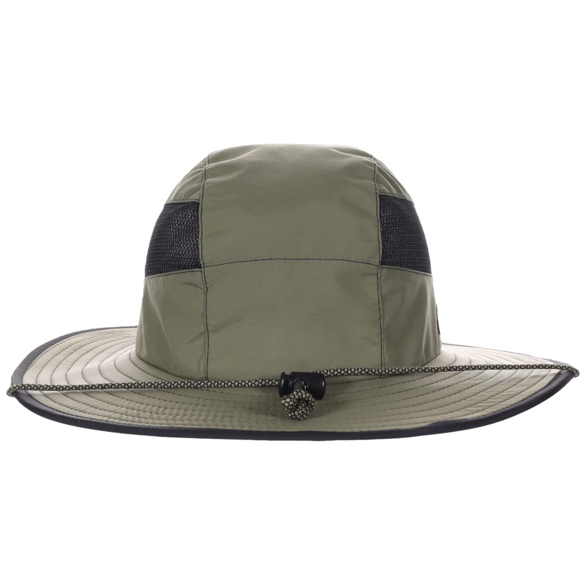 Panama Jack boonie hat with a 3 1/4 inch brim for face shade.