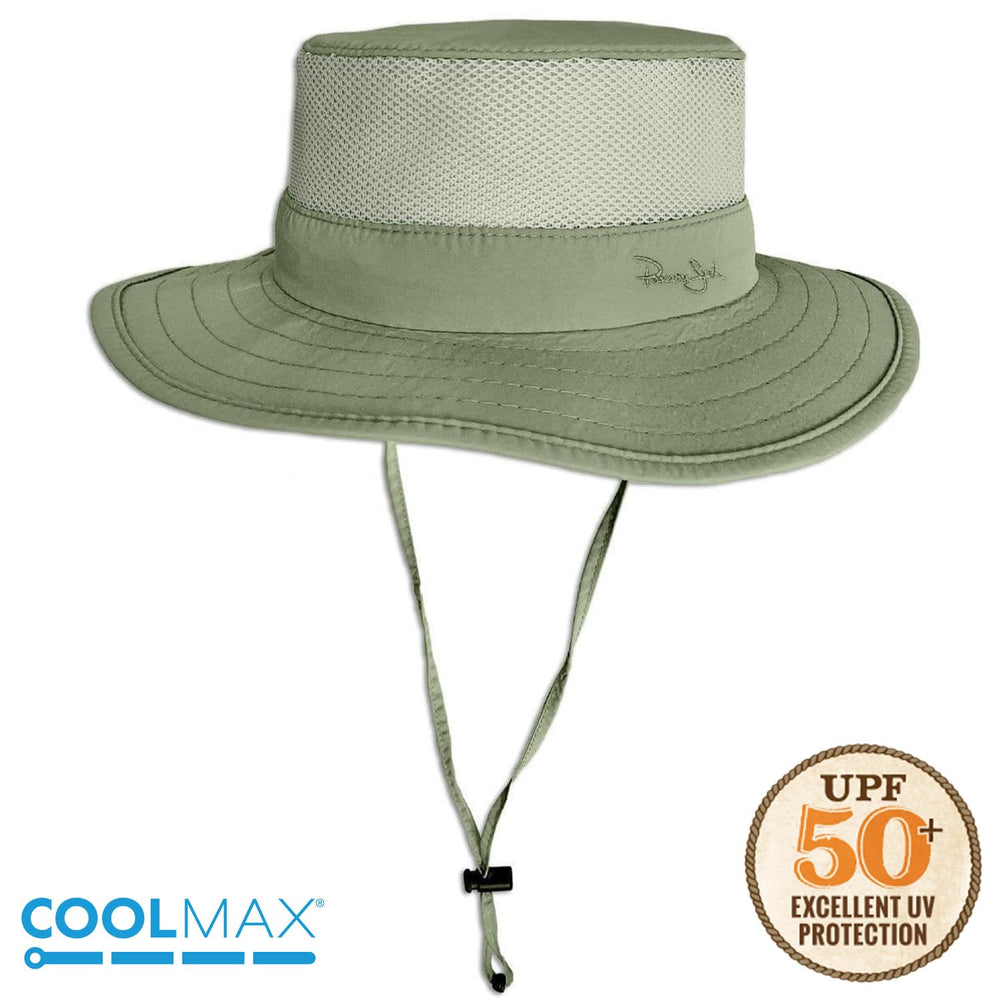 Panama Jack Castaway Boonie Hat folded for compact packing
