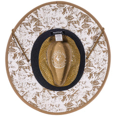 Panama Jack Deluxe Straw Lifeguard Hat inner sweatband helps keep you cool