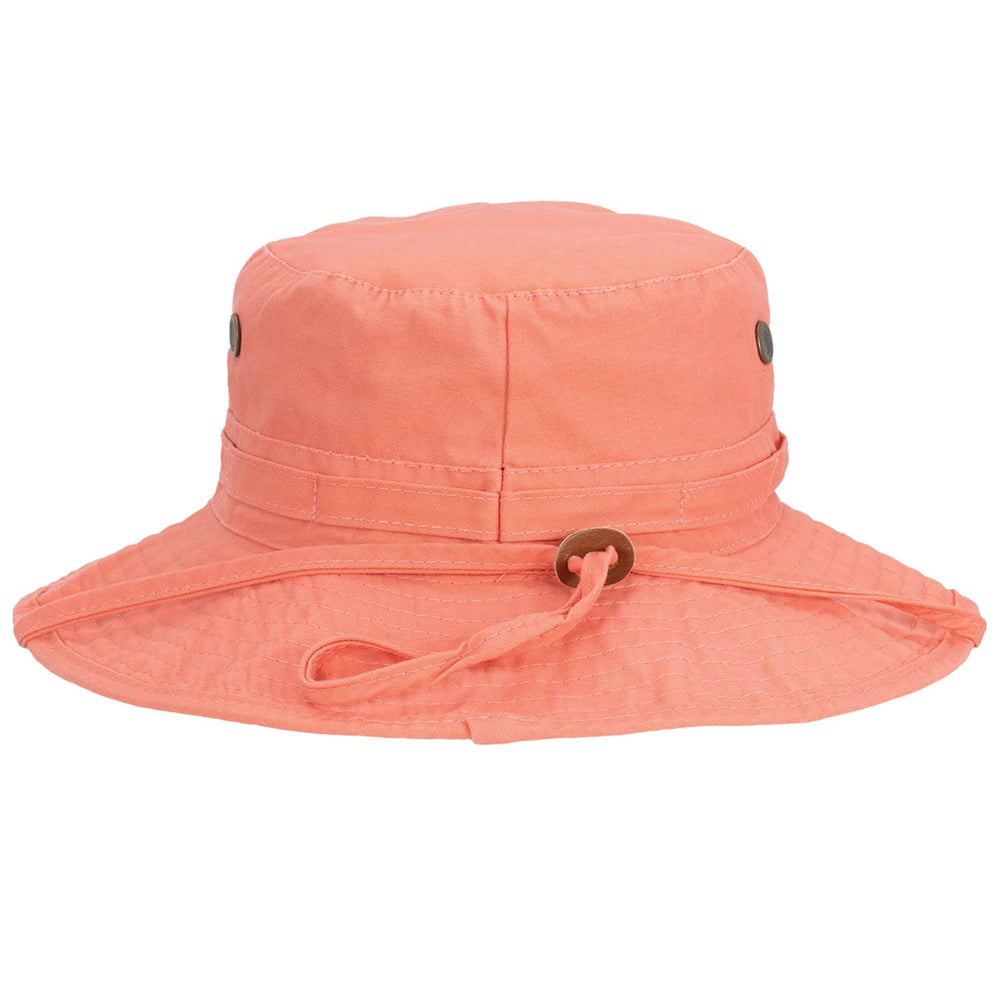 Panama Jack bucket crown design for all-day comfort.