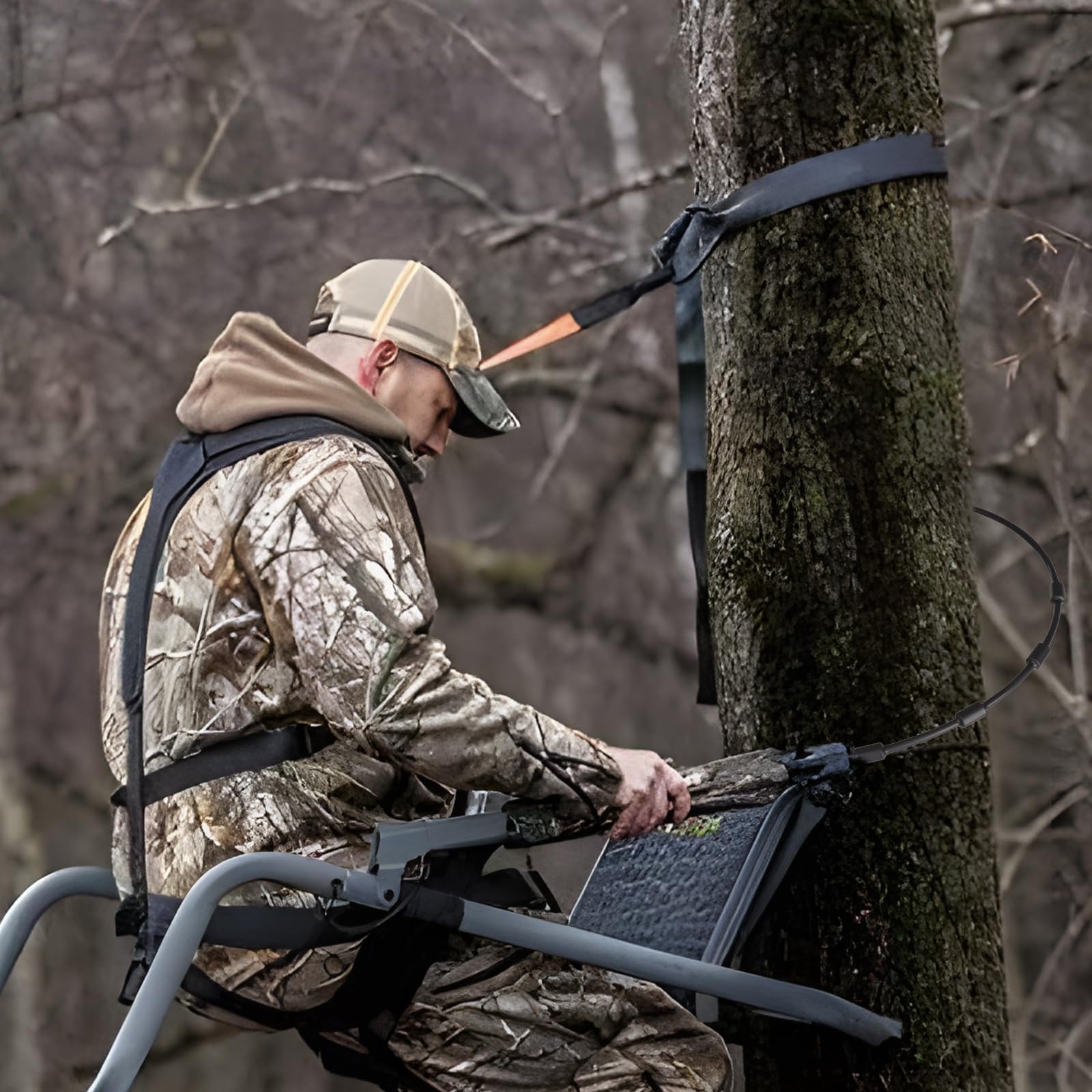 Panbofoda steel braided PVC-coated cables reduce noise and resist corrosion during hunts.