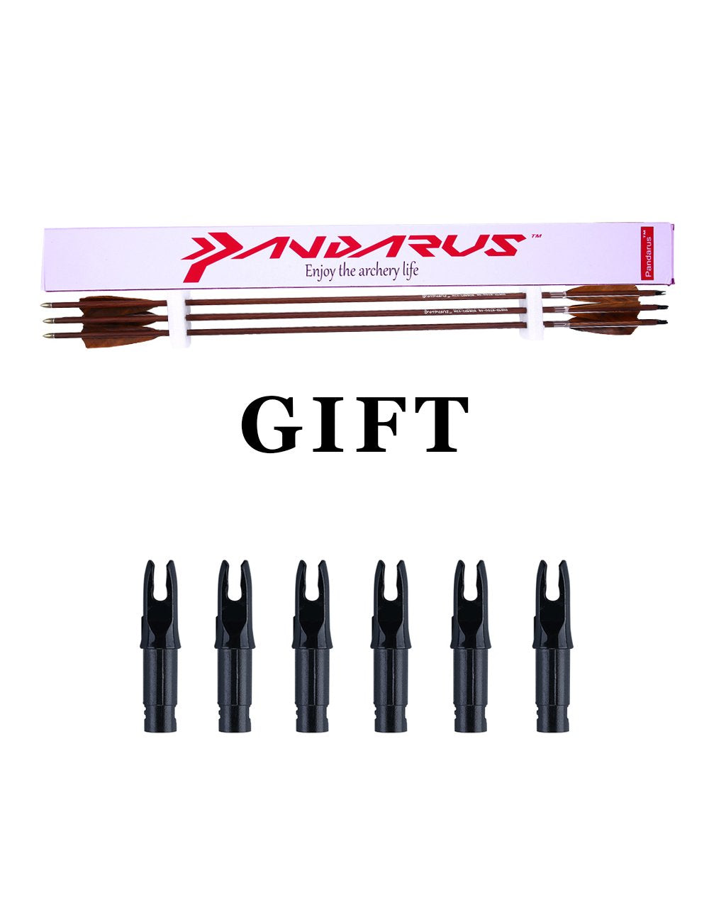 PANDARUS adjustable nocks for quick direction tweaks
