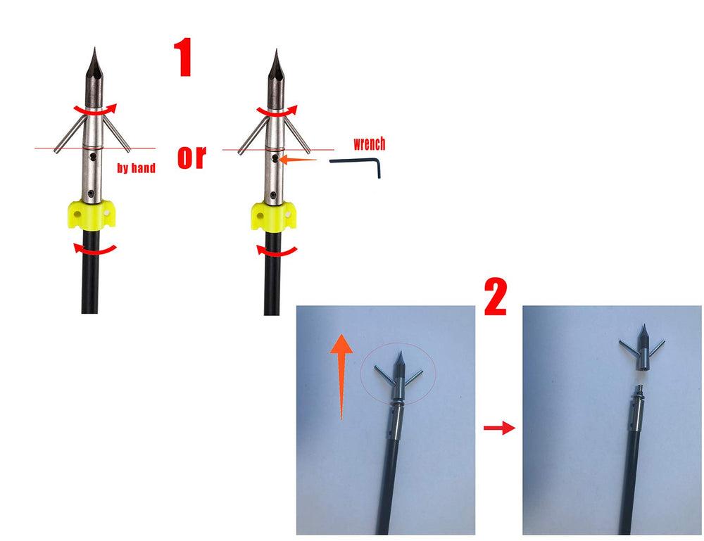 PANDARUS 100g arrows offer balanced weight for smoother flight