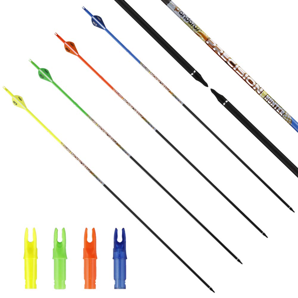 PANDARUS 85 grains field points with aluminum insert for reliable impact