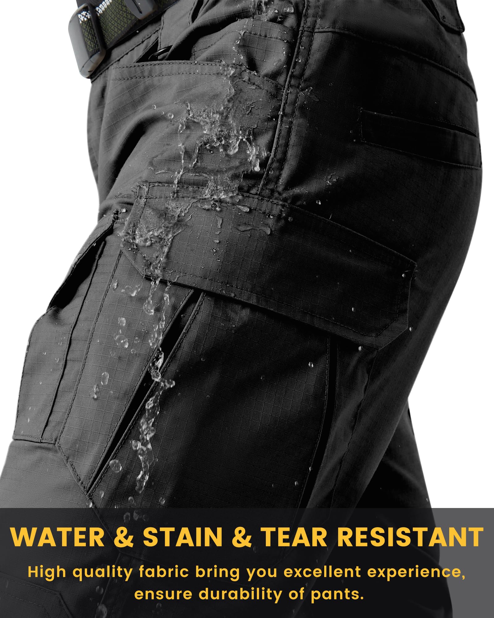 PandaVoy water resistant fabric visible in wet conditions and rain protection