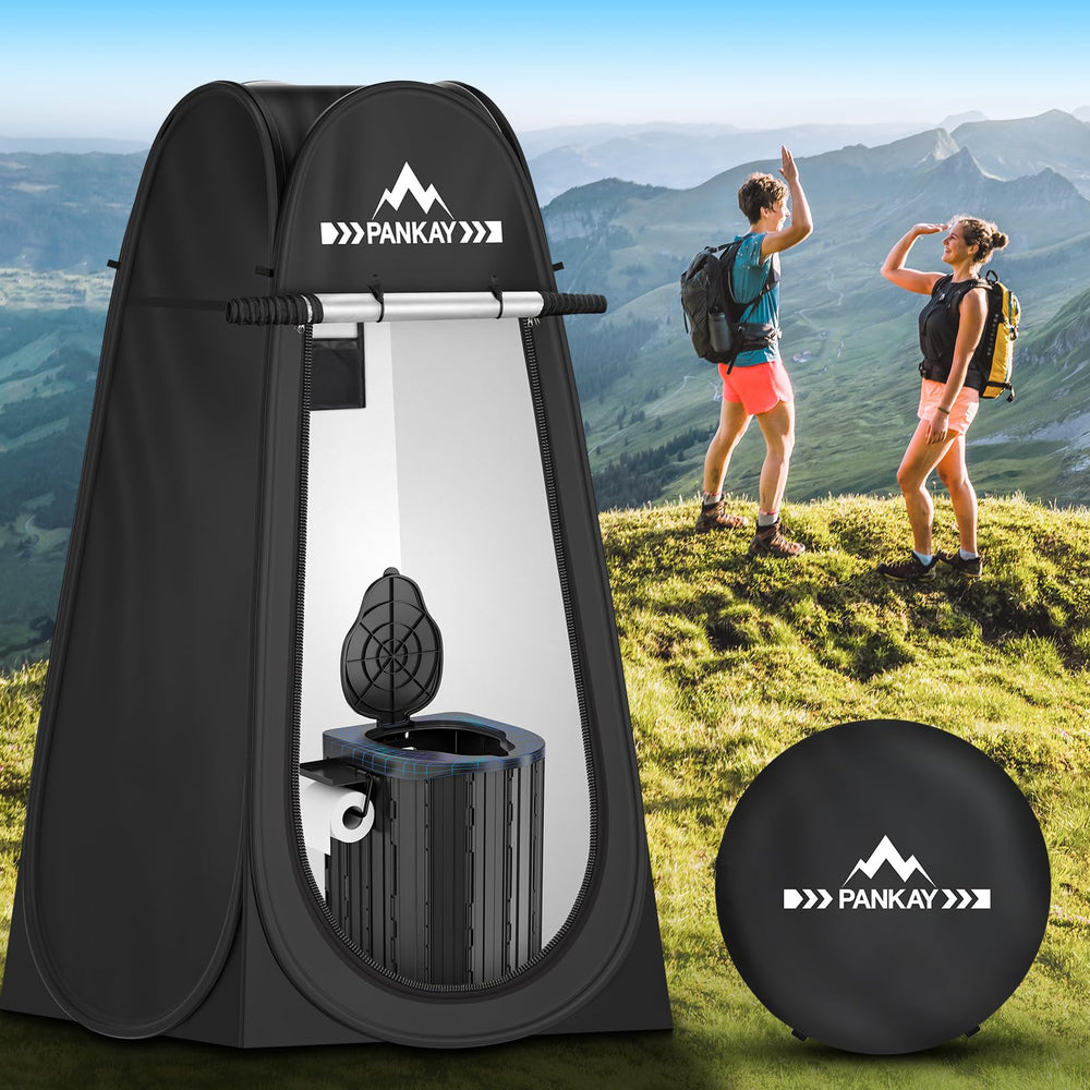 Pankay portable toilet height 158-inch offers comfortable seating.
