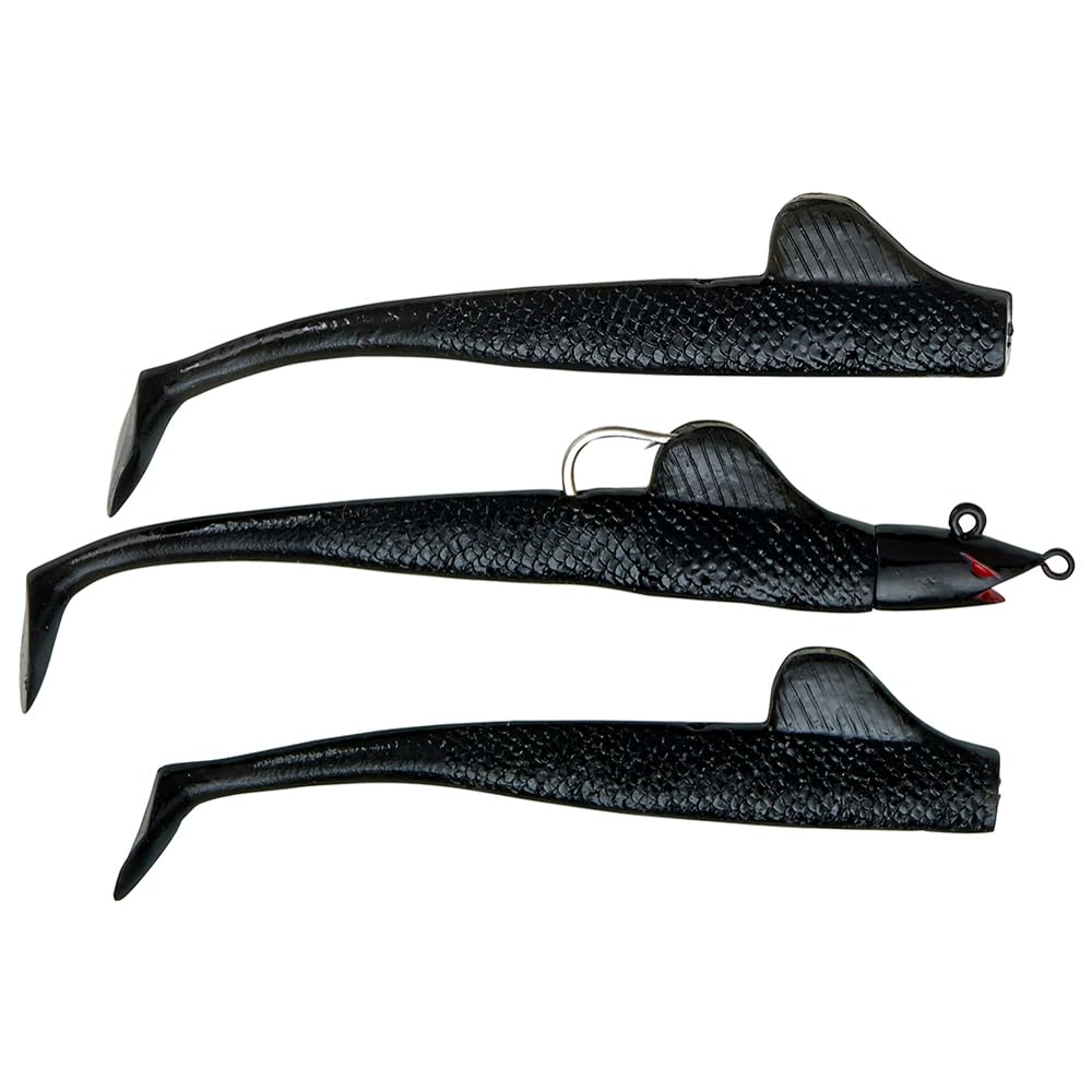 Panther Martin BigFin paddle tail swimbait rigged for deep-water casting and trolling.