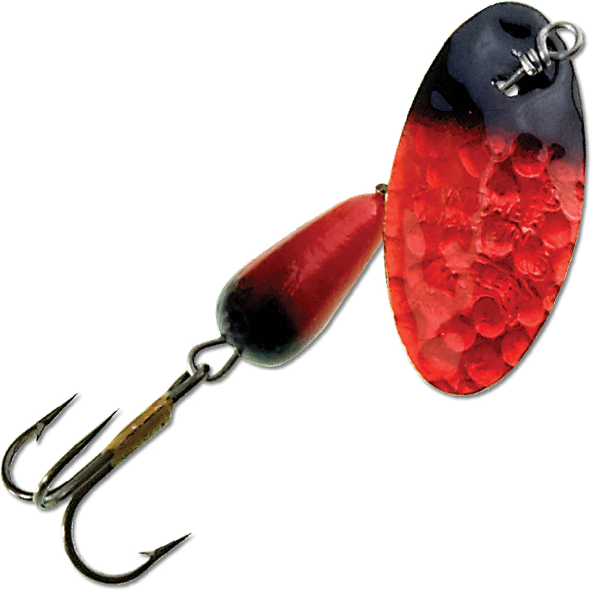 Panther Martin FishSeeUV hammered blade lure boosts visibility for trout and bass