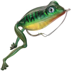 Panther Martin Holographic Superior Frog lure casting 70–90 ft for precise bass catches.