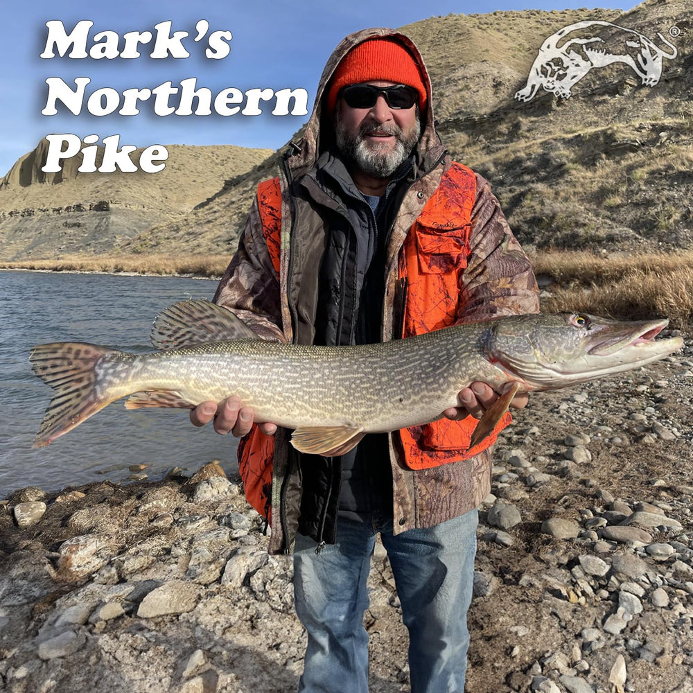 Panther Martin premium red hooks offer longer casts and deeper dives.