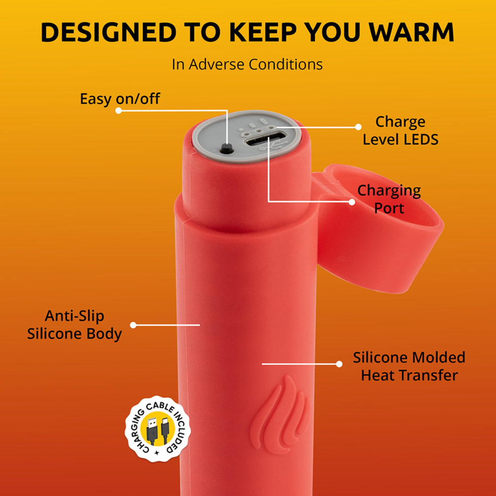 Panther Vision PowerPAW 501 red in-hand warmth feel for cold commutes