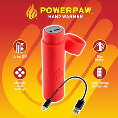Panther Vision PowerPAW 501 red side view showing heat level indicators for quick adjustments