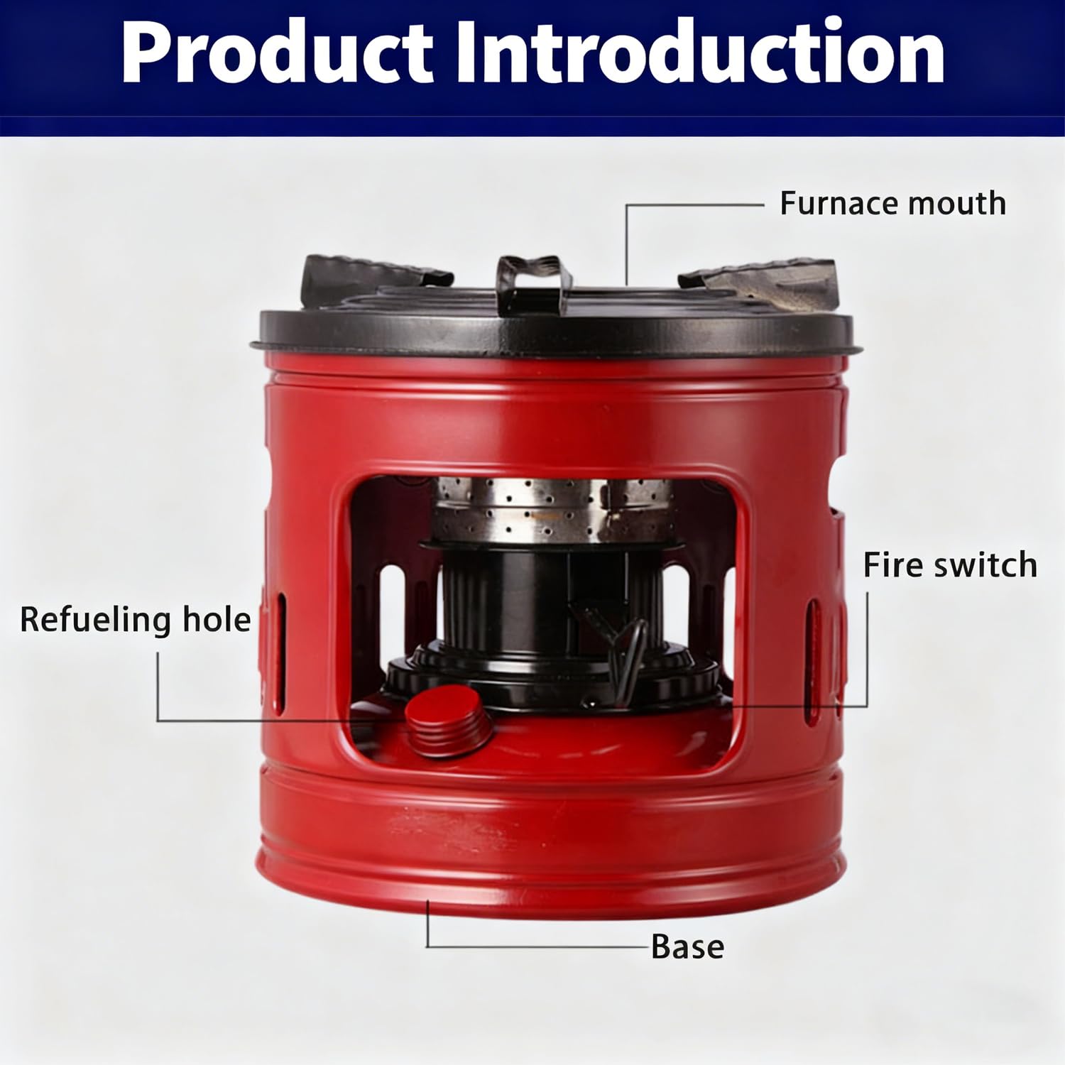 PAPABA kerosene stove packable for backpacking and car camping adventures.
