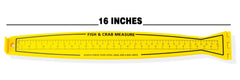 PAPAZOO folding ruler open showing 32 inch and 80 cm scales