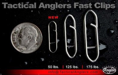 P.A.R.A. Global Power Clips paperclip lure for secure fast snaps and easy rigging.