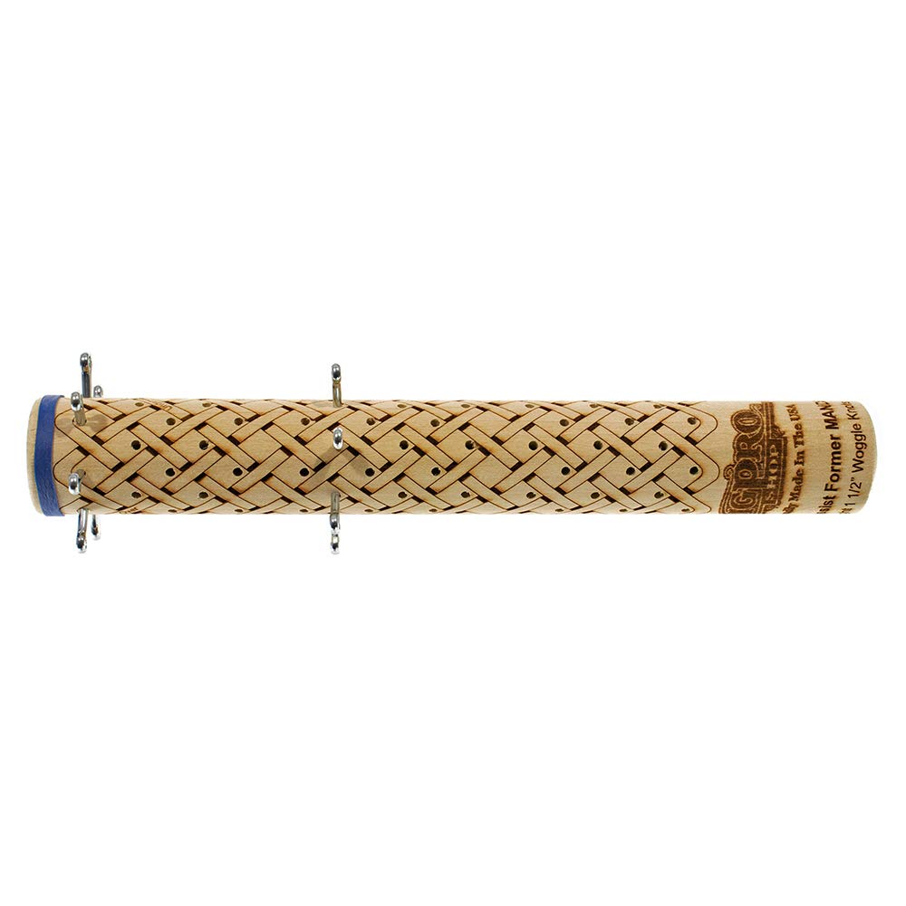 Paracord Planet Easy Assist Mandrel with etched instructions for quick Turks Head knots.