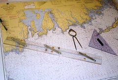 Paradise Cay NOAA training chart 1210TR—durable on-water reference for navigation planning.