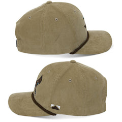 Paramount Outdoors hat close-up showing 10K Mallard Drake embroidery on front