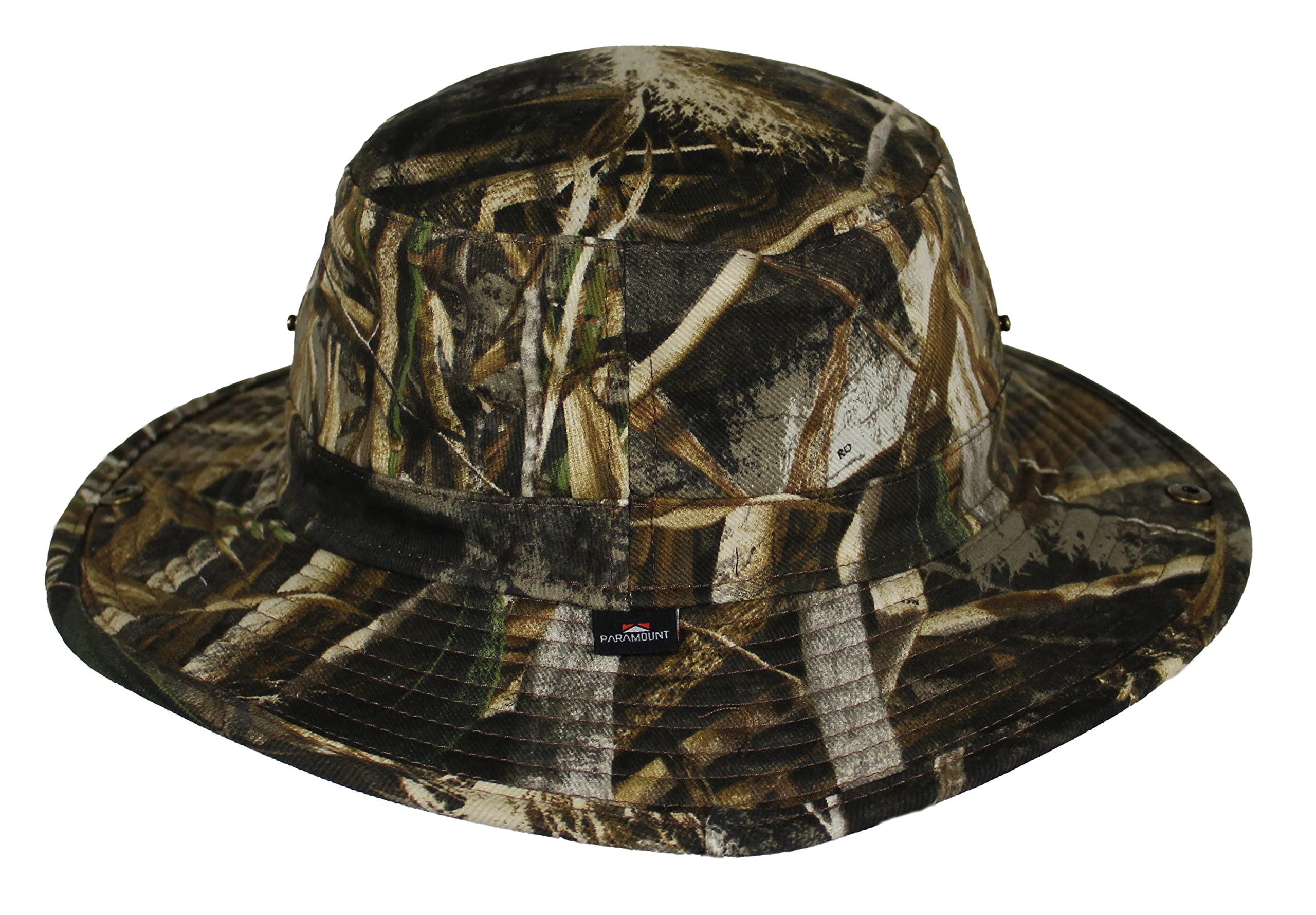 Paramount Outdoors American Fit boonie hat highlighting larger MD–2X sizing for a secure fit