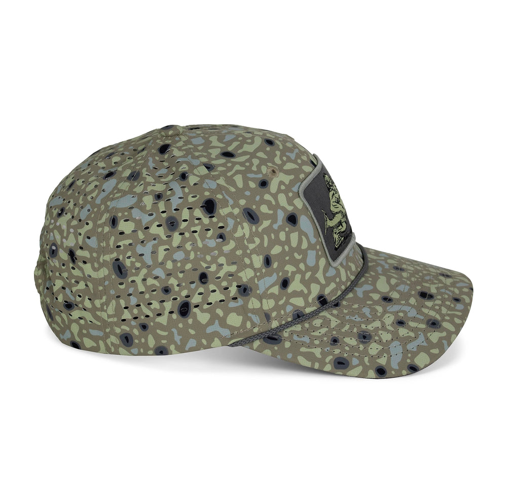 Paramount Outdoors Big Foot Squatch Cap micro ripstop texture for durability.
