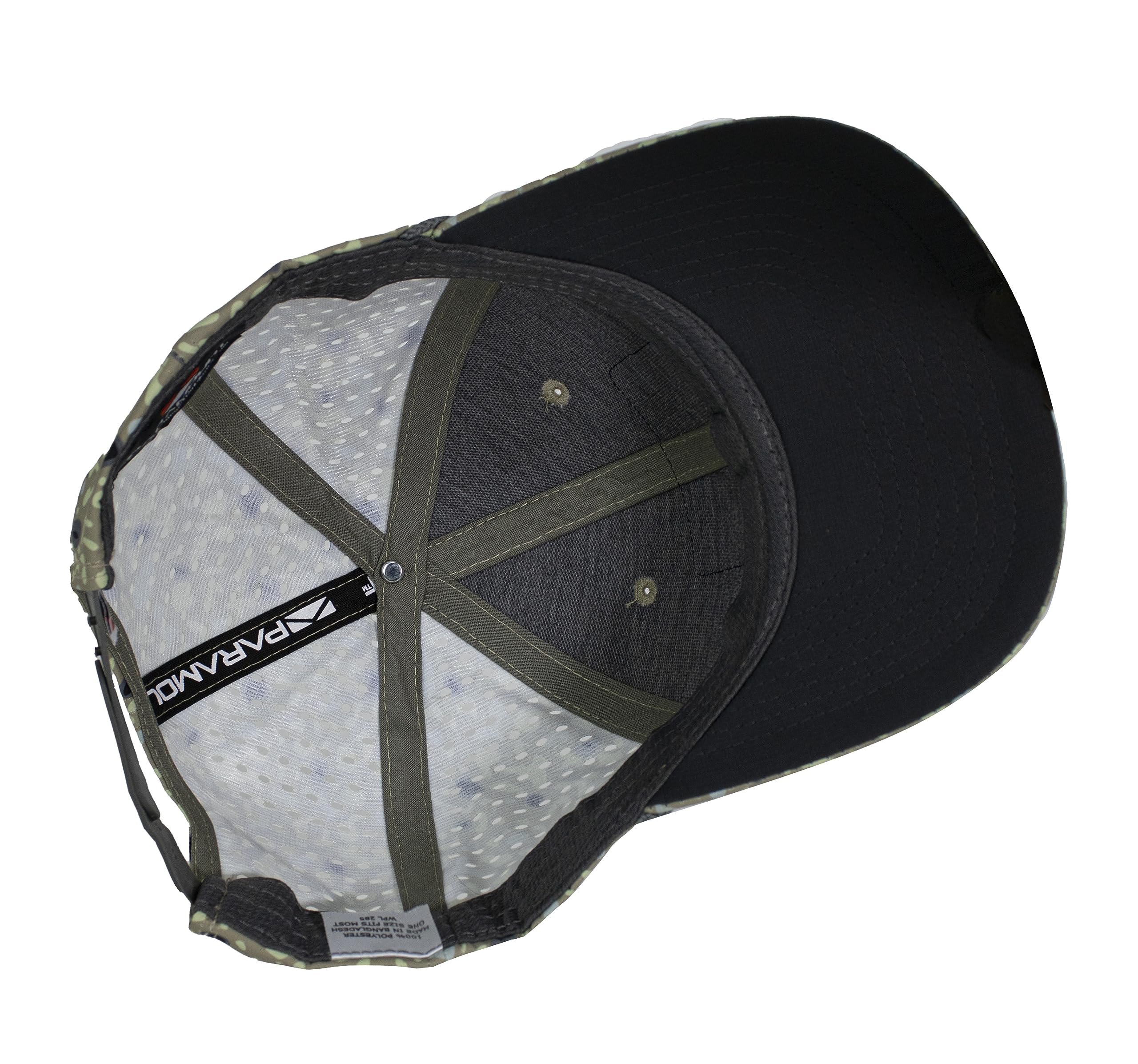 Paramount Outdoors Big Foot Squatch Cap worn on fishing trips.