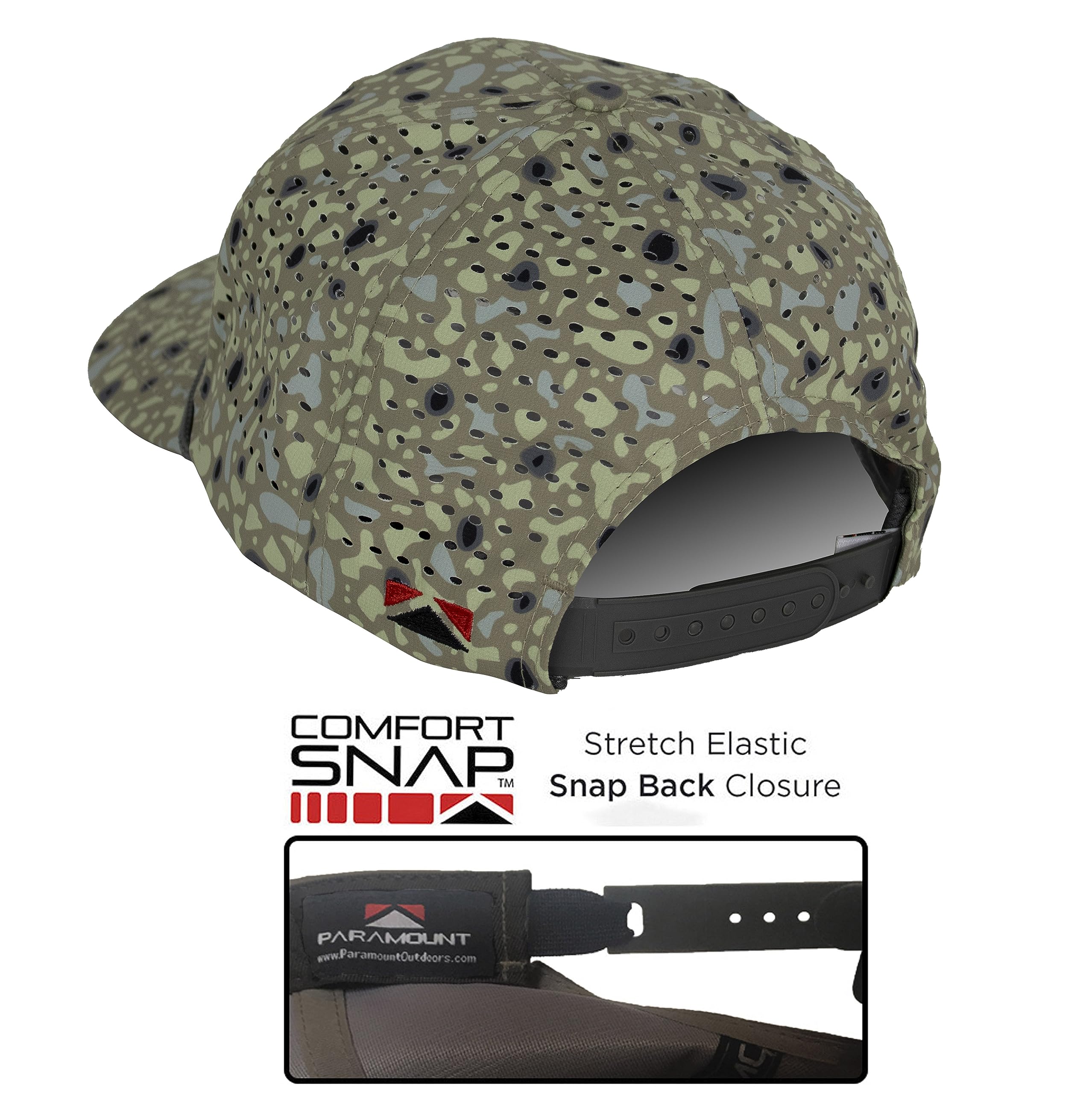 Paramount Outdoors Big Foot Squatch Cap side view showing lightweight fabric.