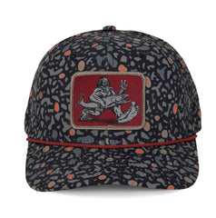 Paramount Outdoors Big Foot Squatch patch on front enhances rugged fishing style.
