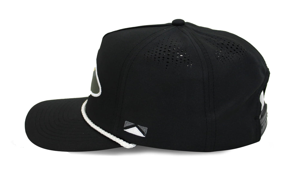 Paramount Outdoors black sunset fish hat ideal for fishing trips and outdoor adventures.