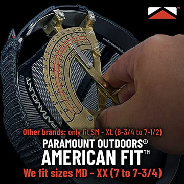 Paramount Outdoors ComfortSnap closure closeup for easy adjustments
