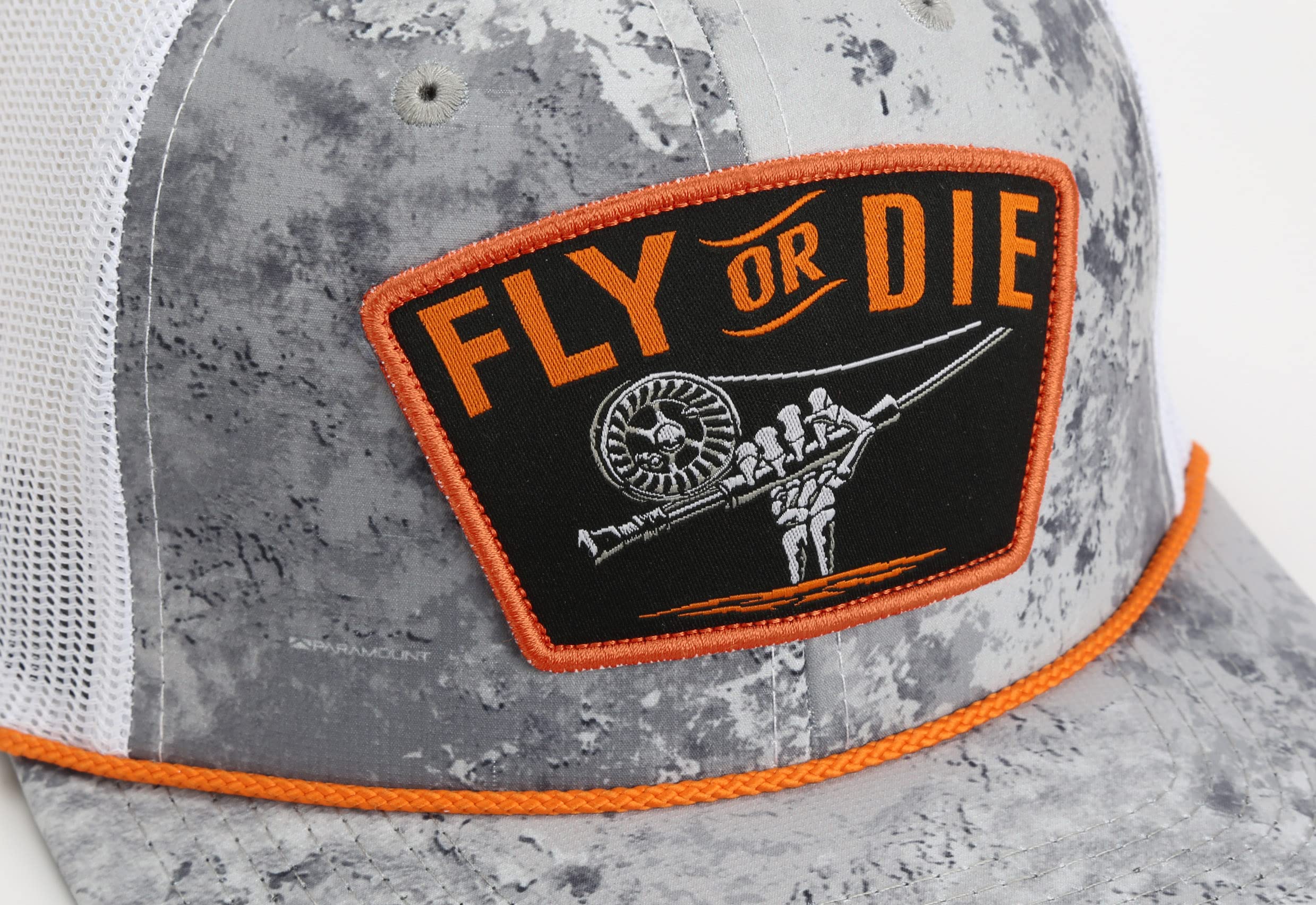 Paramount Outdoors ComfortSnap stretch snapback offers adjustable fit for larger heads.