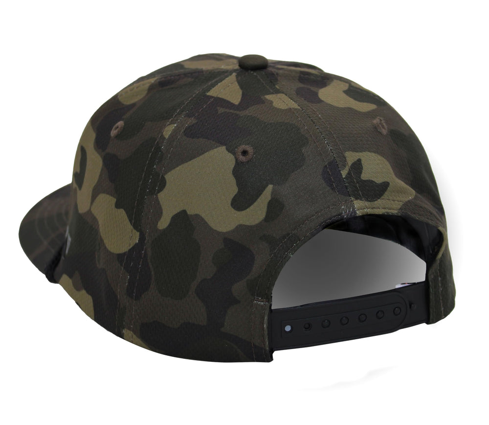 Paramount Outdoors dark old school camo fabric texture; micro RipStop for durability.