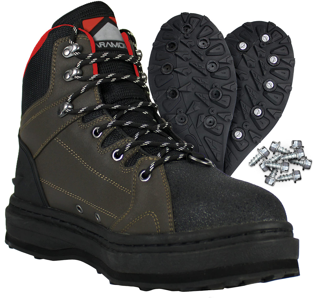 Paramount Outdoors Deep Eddy boot with toe-cap for durable river use.