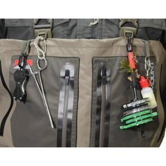 Paramount Outdoors Meridian Wader Elk SM pockets illustrate organized storage.