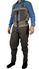 Meridian Z full-wrap lower legs reduce seams and leak points for lasting durability.