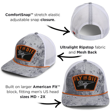 Paramount Outdoors micro poly ripstop fabric is lightweight, breathable and durable.