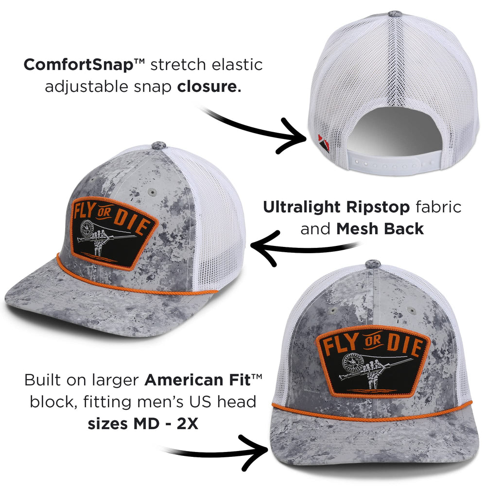 Paramount Outdoors micro poly ripstop fabric is lightweight, breathable and durable.