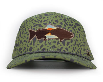 Paramount Outdoors micro ripstop fabric close-up shows breathable, durable hat.