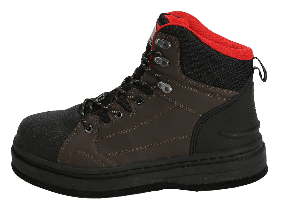 Paramount Outdoors Deep Eddy rubber heel protects against wear on rough banks