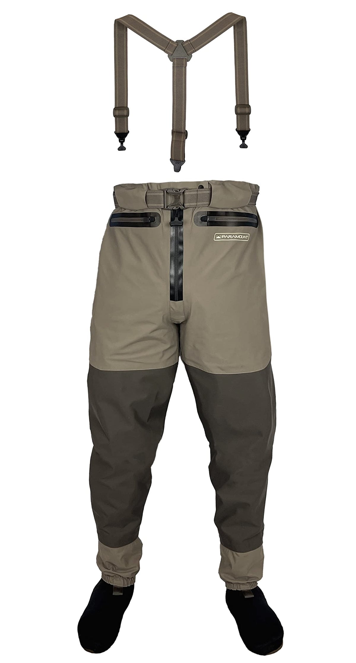 Paramount Outdoors Slate Guide Pant full view, rugged waterproof construction for all-day river fishing.