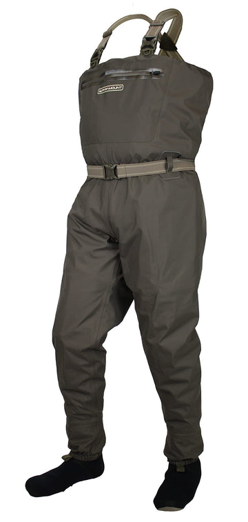 Paramount Outdoors Stonefly wader stands up to river use with durable, breathable comfort.