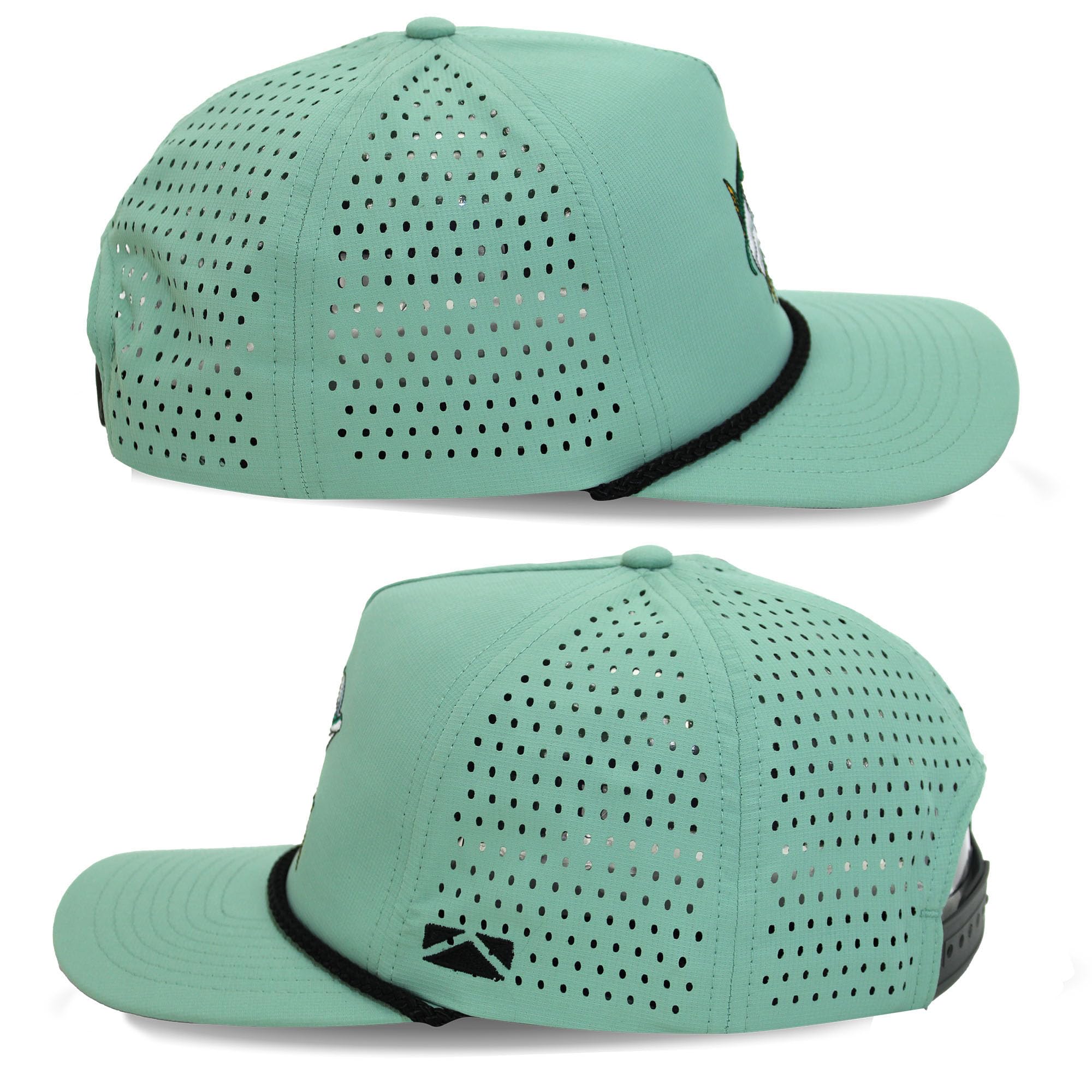 Paramount Outdoors Tarpon cap back laser perforation enhances breathability on hot days