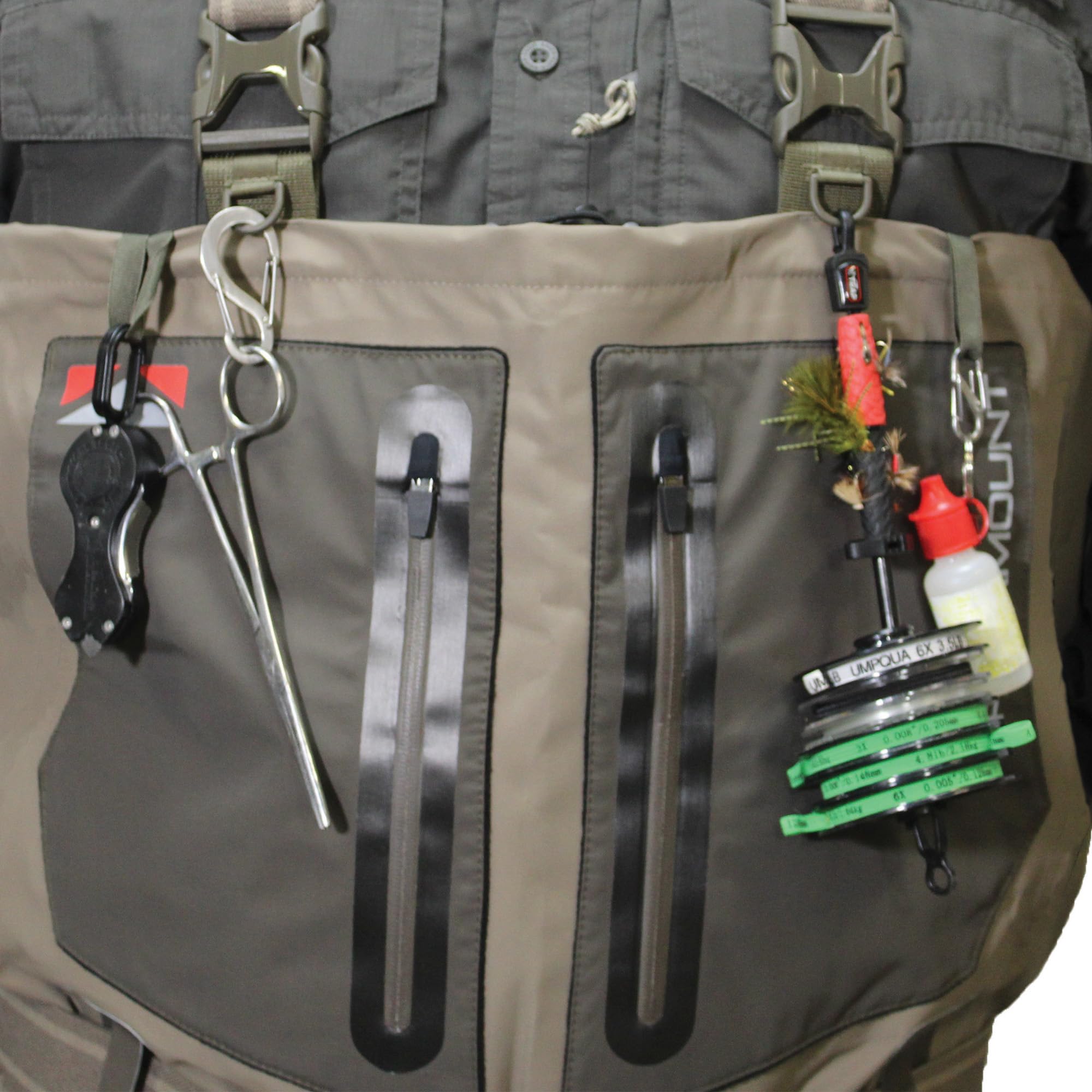 Paramount Outdoors Whetstone 2 chest pockets keep essentials dry