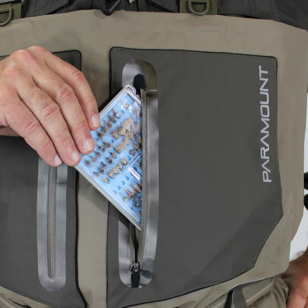 Paramount Outdoors Whetstone 2 dual suspender attachments secure a comfortable fit