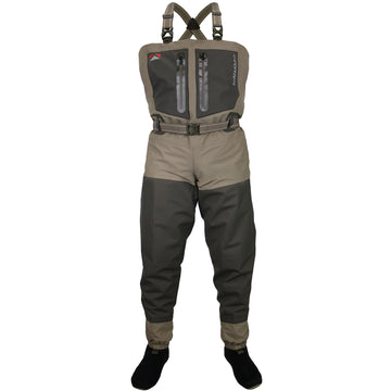 Paramount Outdoors Whetstone 2 waterproof-breathable chest wader keeps you dry on fast rivers.