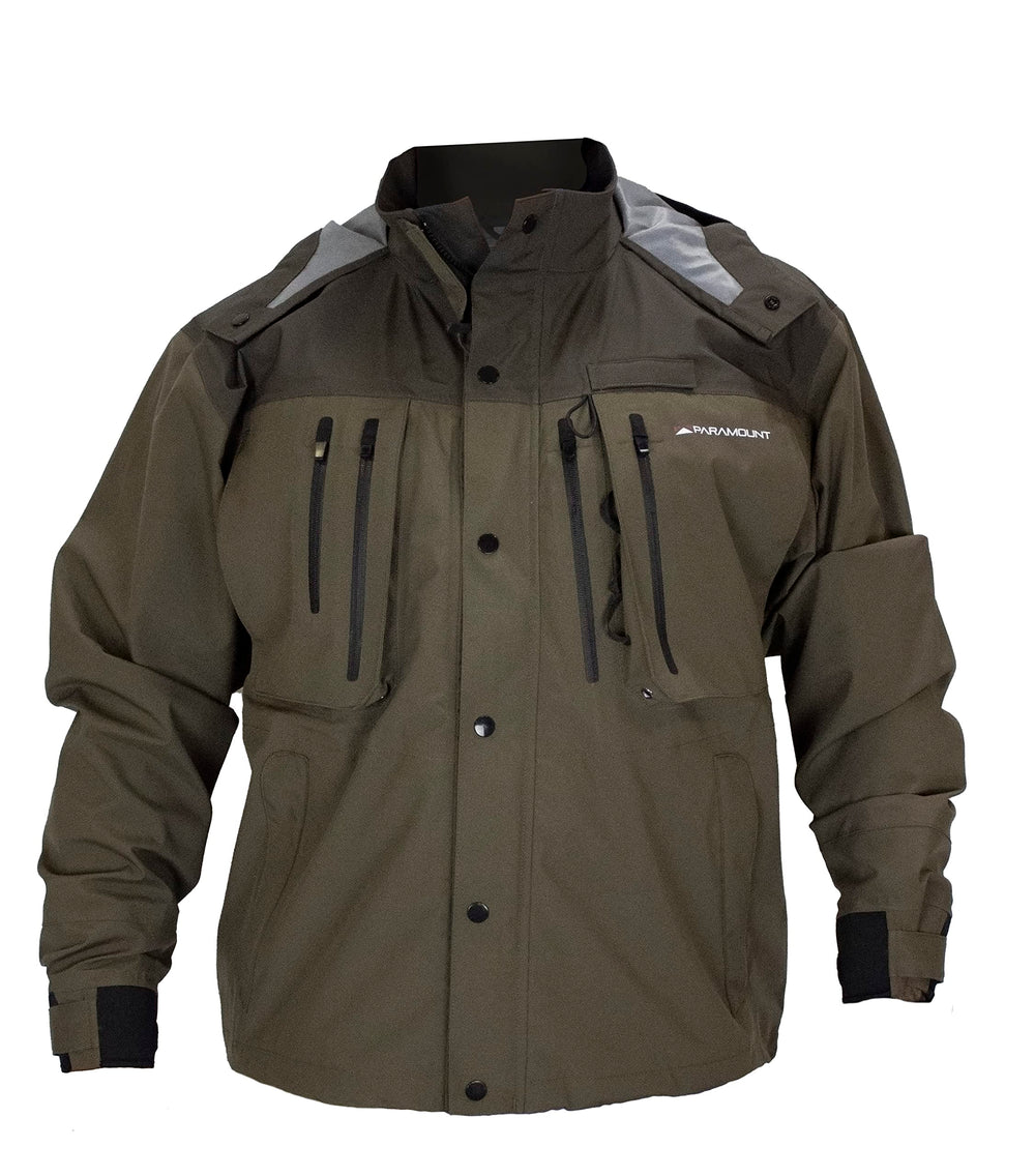 Paramount Outdoors Whetstone neoprene cuffs seal water at the wrists for a secure fit.