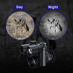 PARD NV007SPLRF-850nm compact monocular fits in pocket for easy field use