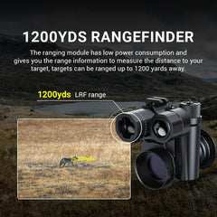 PARD NV007SPLRF-850nm adjustable IR light aids night target identification